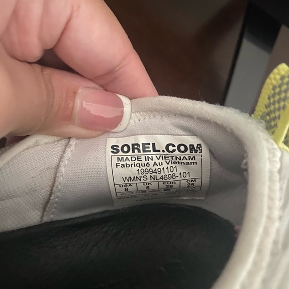 Sorel Size 8 Kinetic Impact Strap White Pink Slip-on Float
Sneaker DUAL IMPACT - Picture 3 of 15